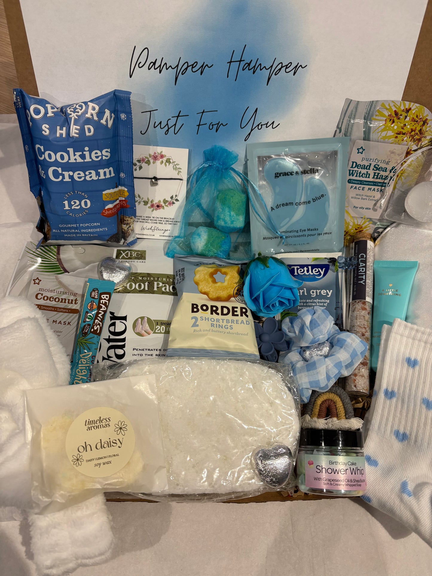 Blue Pamper Hamper
