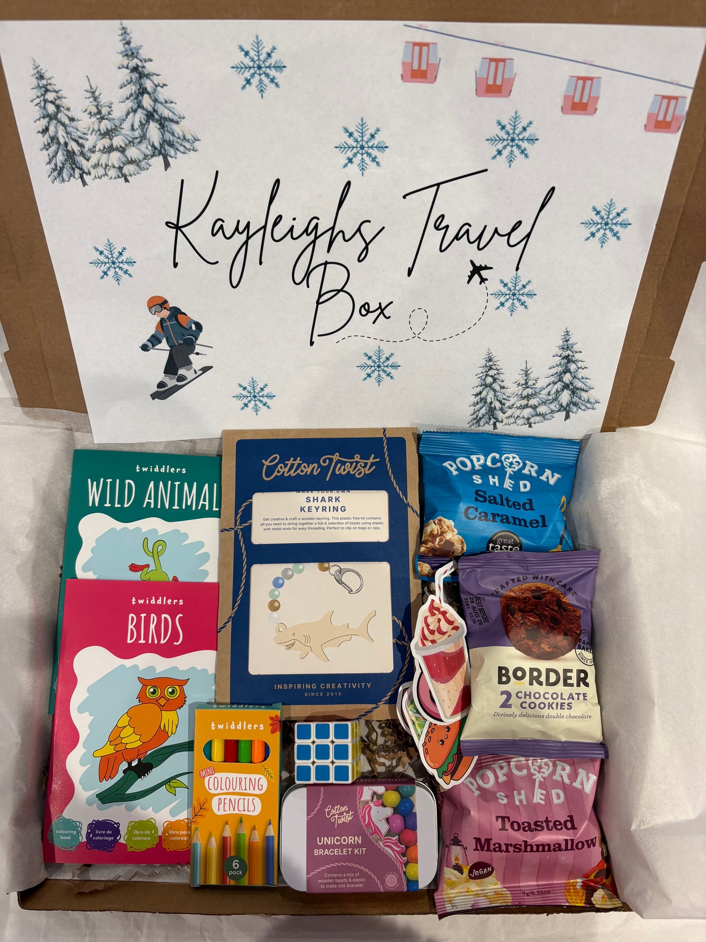 Children’s Personalised Travel Hamper