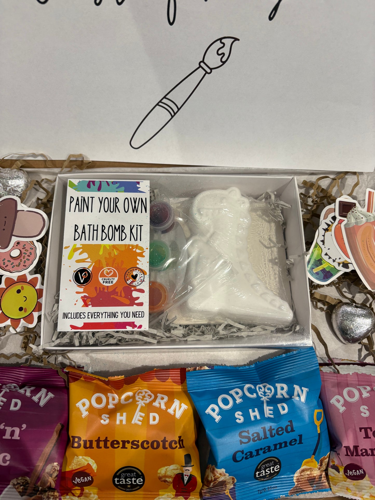 Paint your own Bath bomb Children’s Hamper