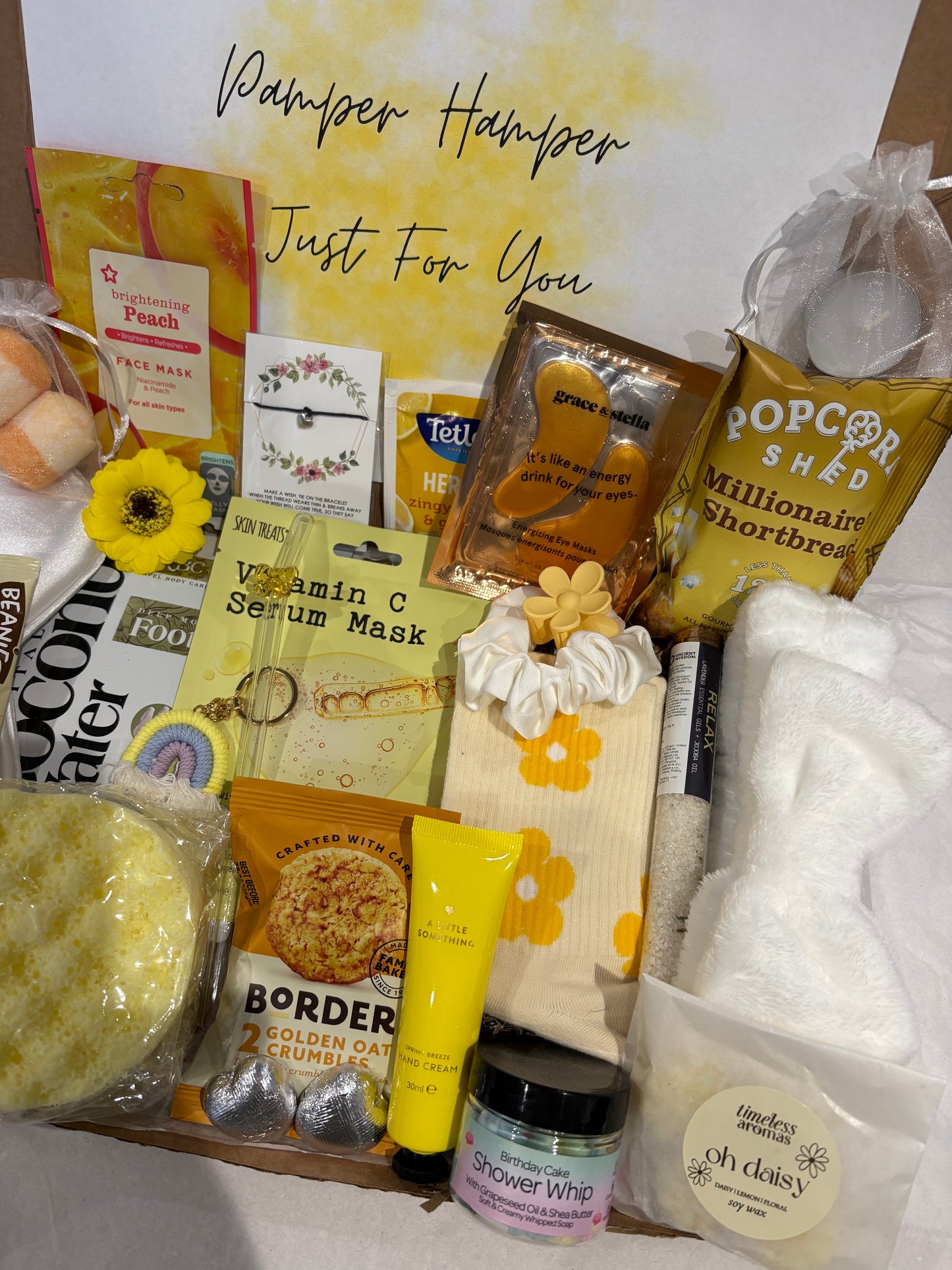 Yellow Pamper Hamper