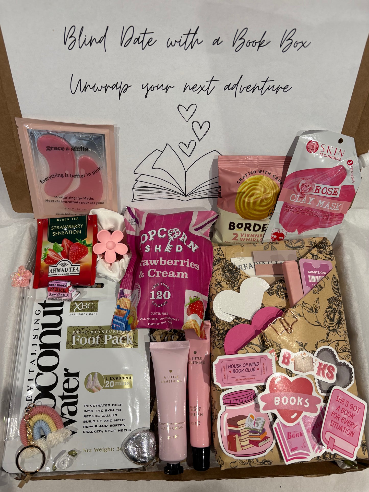 Blind date with a Book Box in Pink