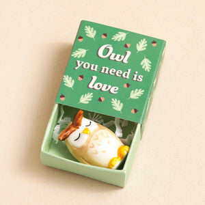 Handmade Ceramic Matchbox Keepsake Token