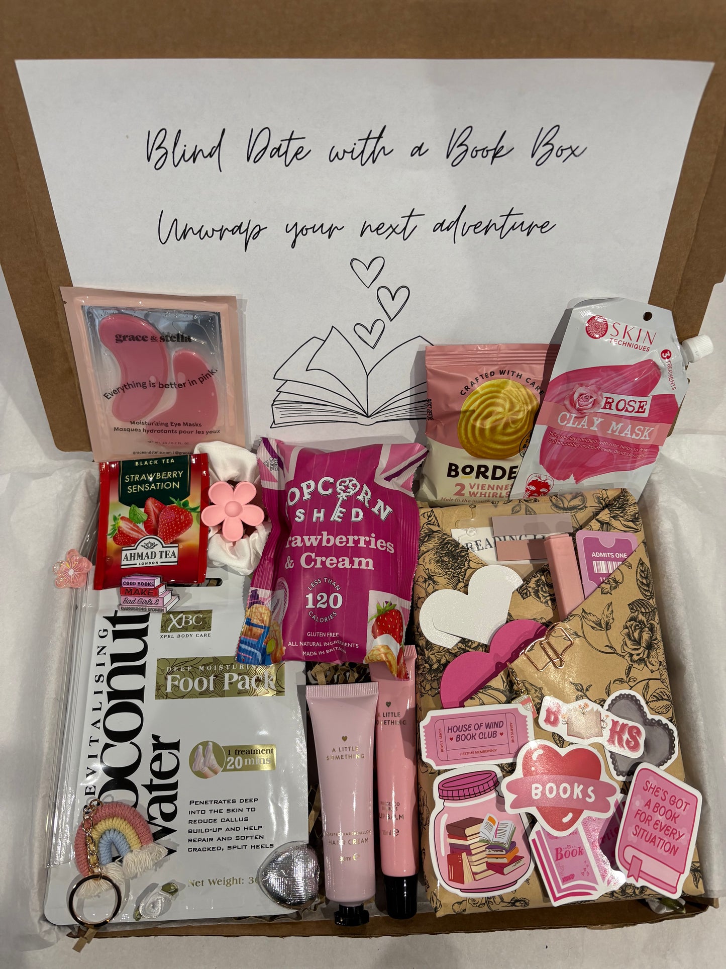 Blind date with a Book Box in Pink