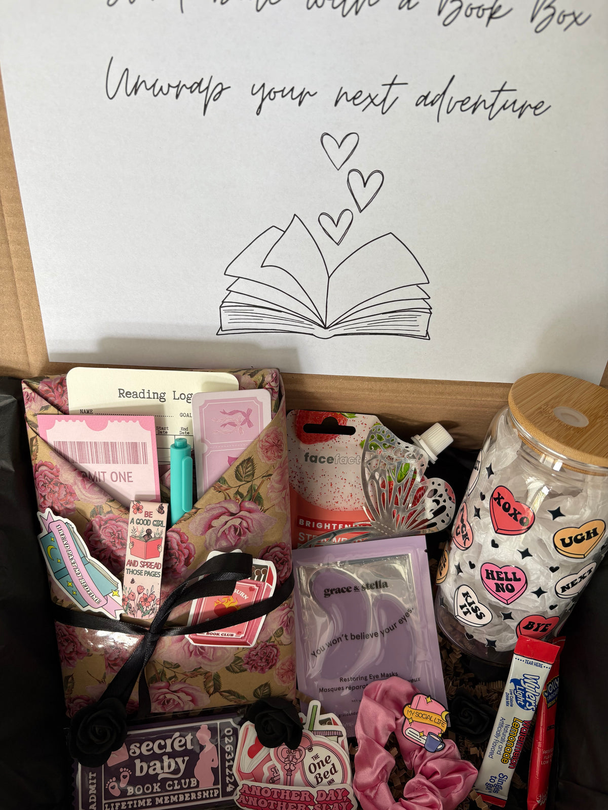 Secret Baby Blind Date With A Book Box