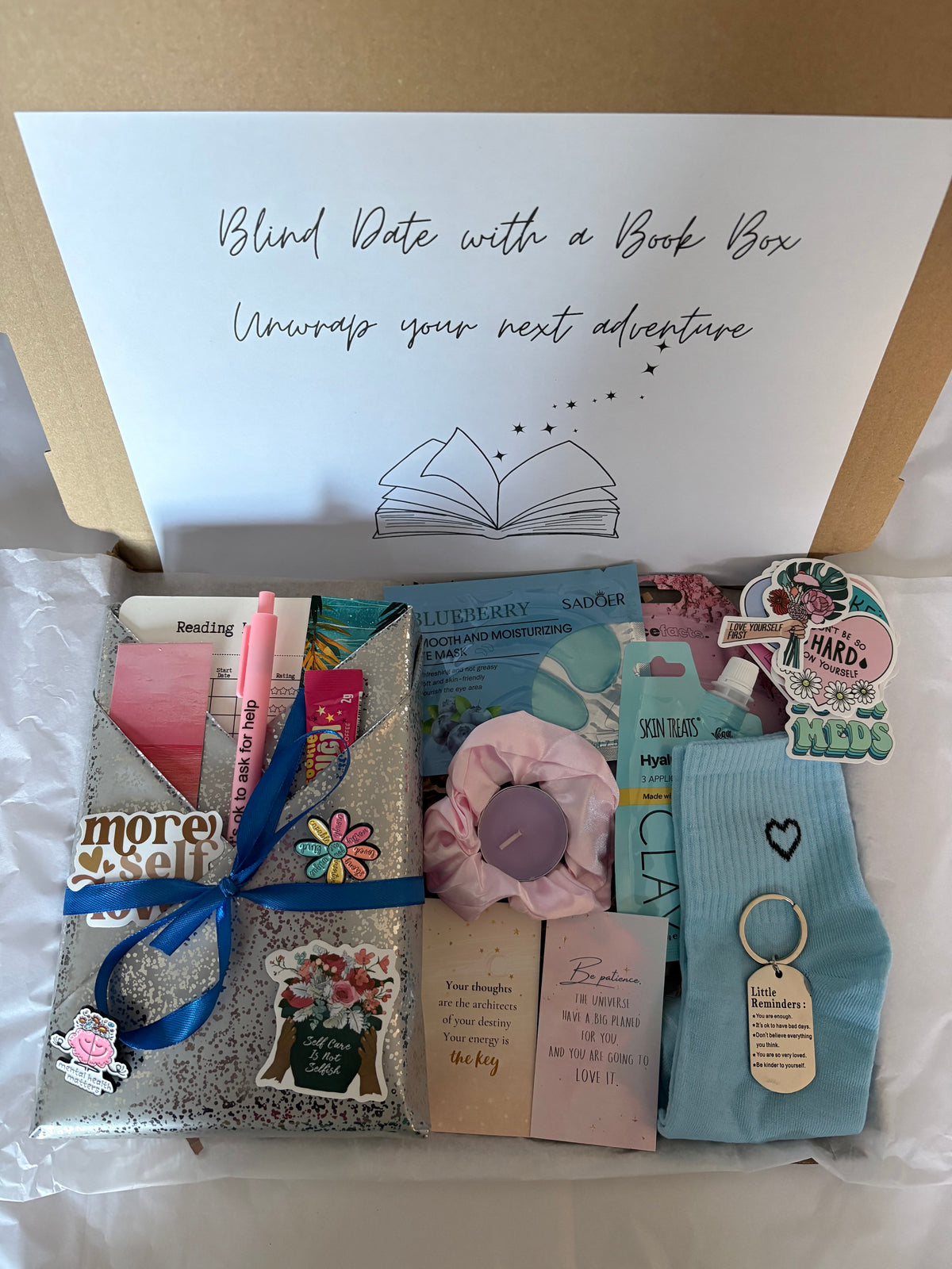 Self Care Mental Health Matters Blind Date With A Book Box