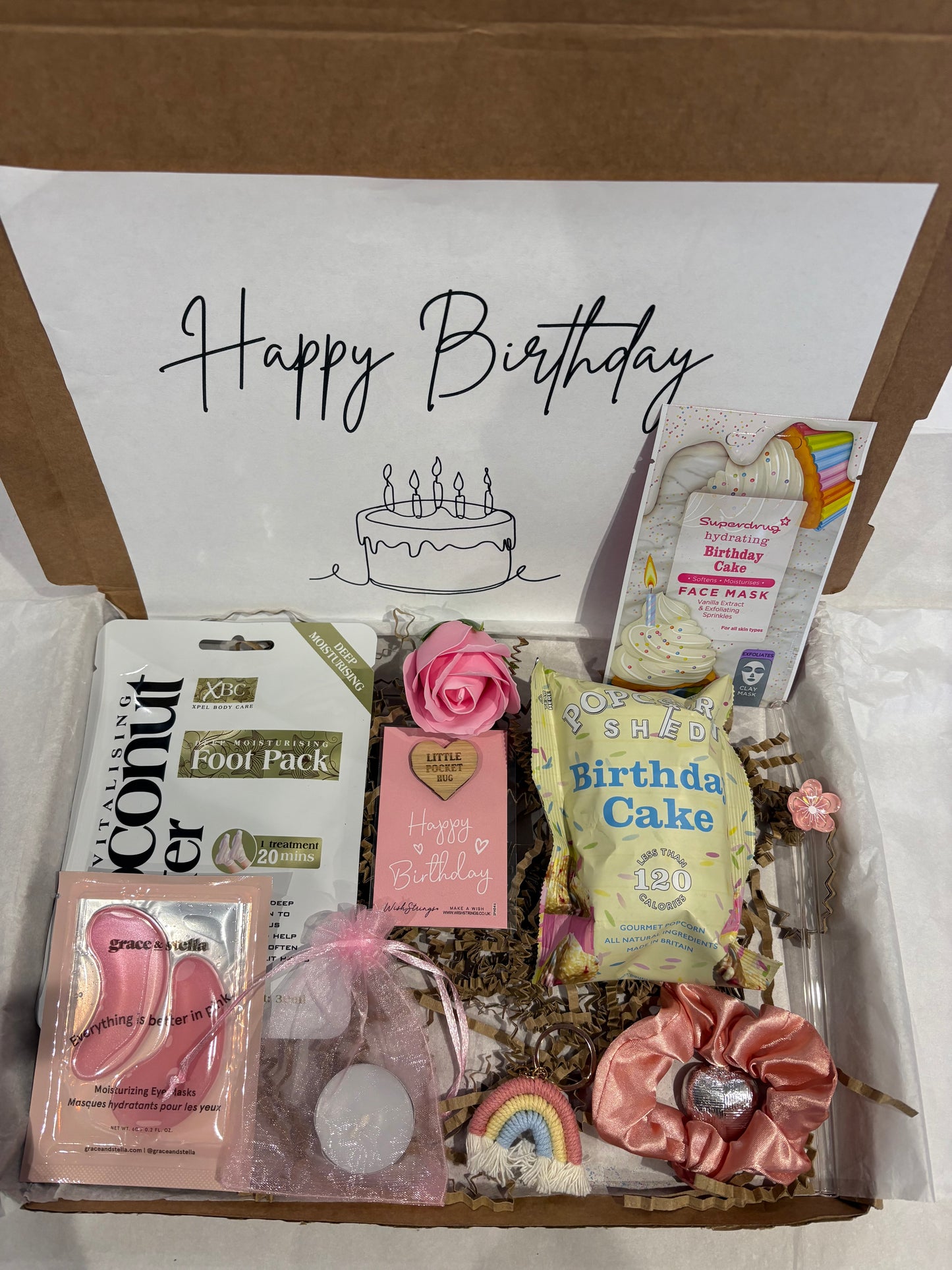 Happy Birthday Pink Pamper Hamper