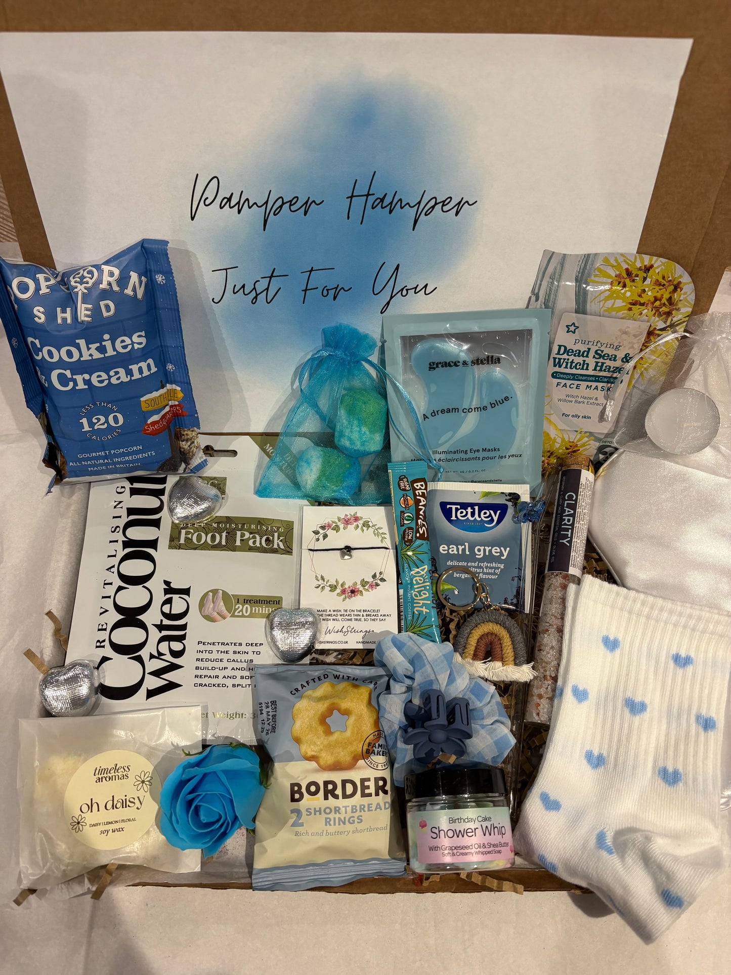 Blue Pamper Hamper
