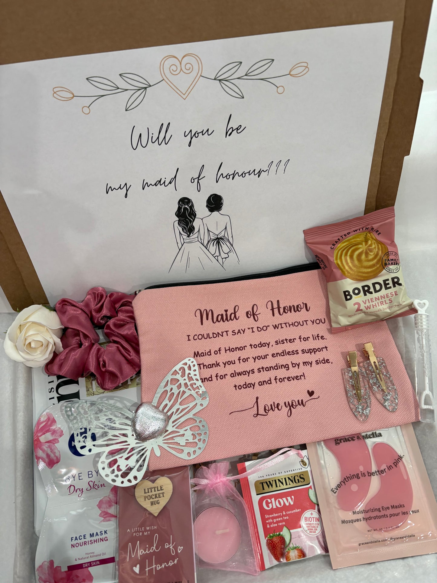 Will You Be My Maid Of Honour Hamper