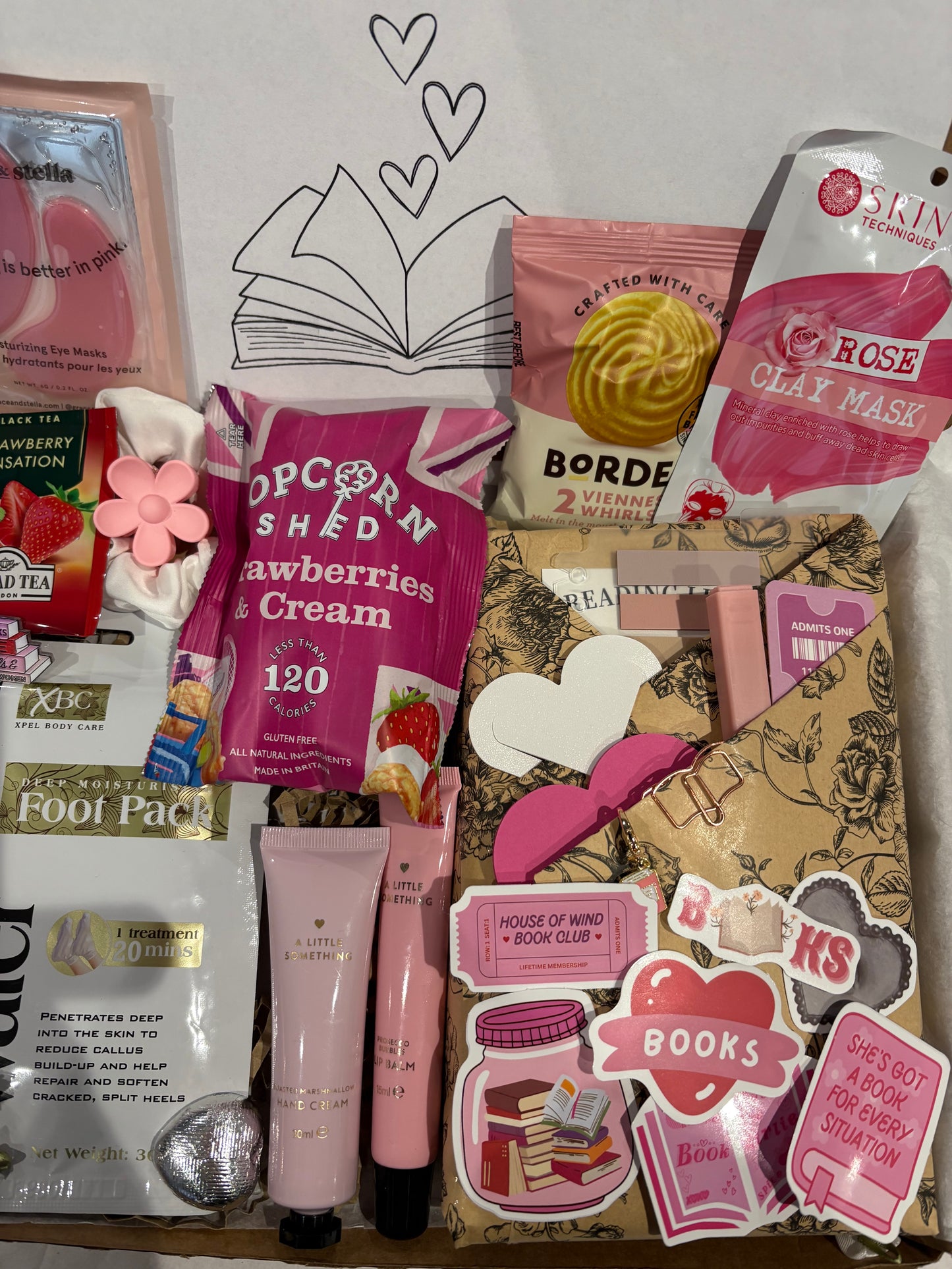 Blind date with a Book Box in Pink