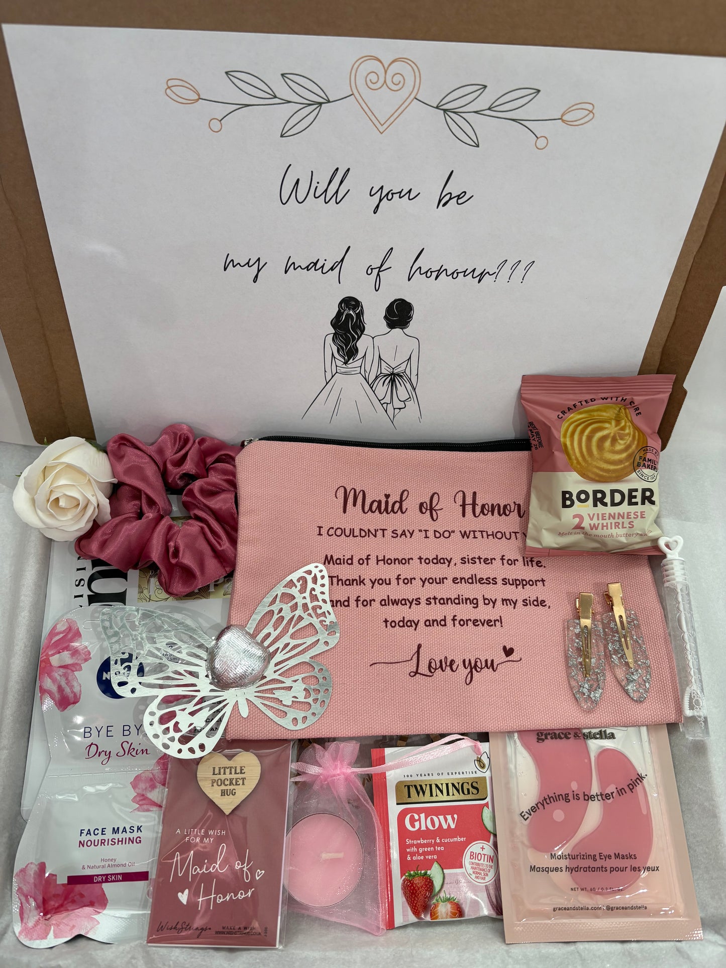 Will You Be My Maid Of Honour Hamper
