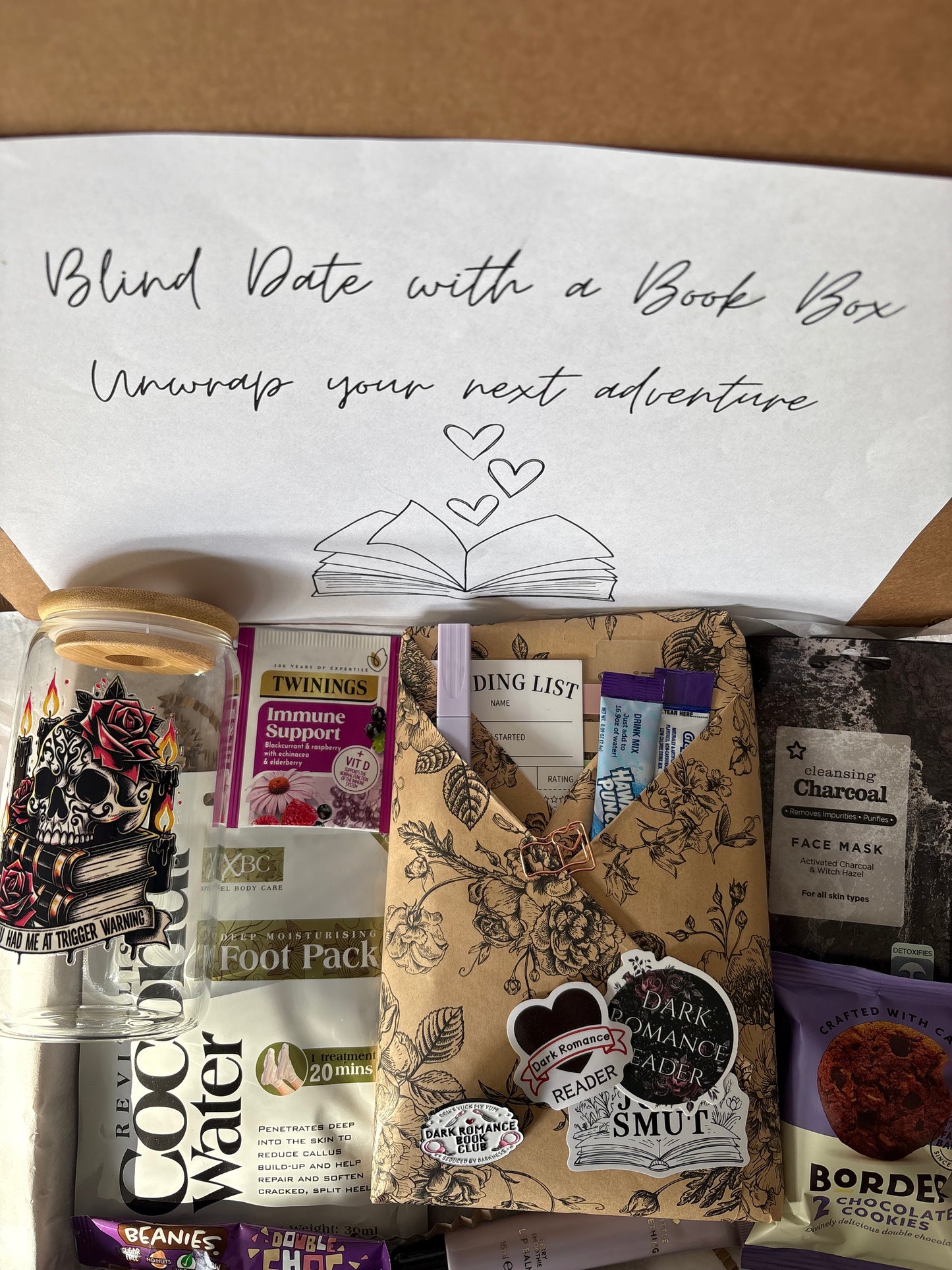 Trigger Warning Dark Romance Blind Date With A Book Box