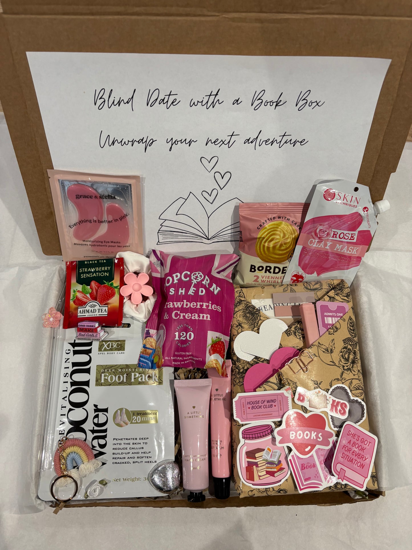 Blind date with a Book Box in Pink