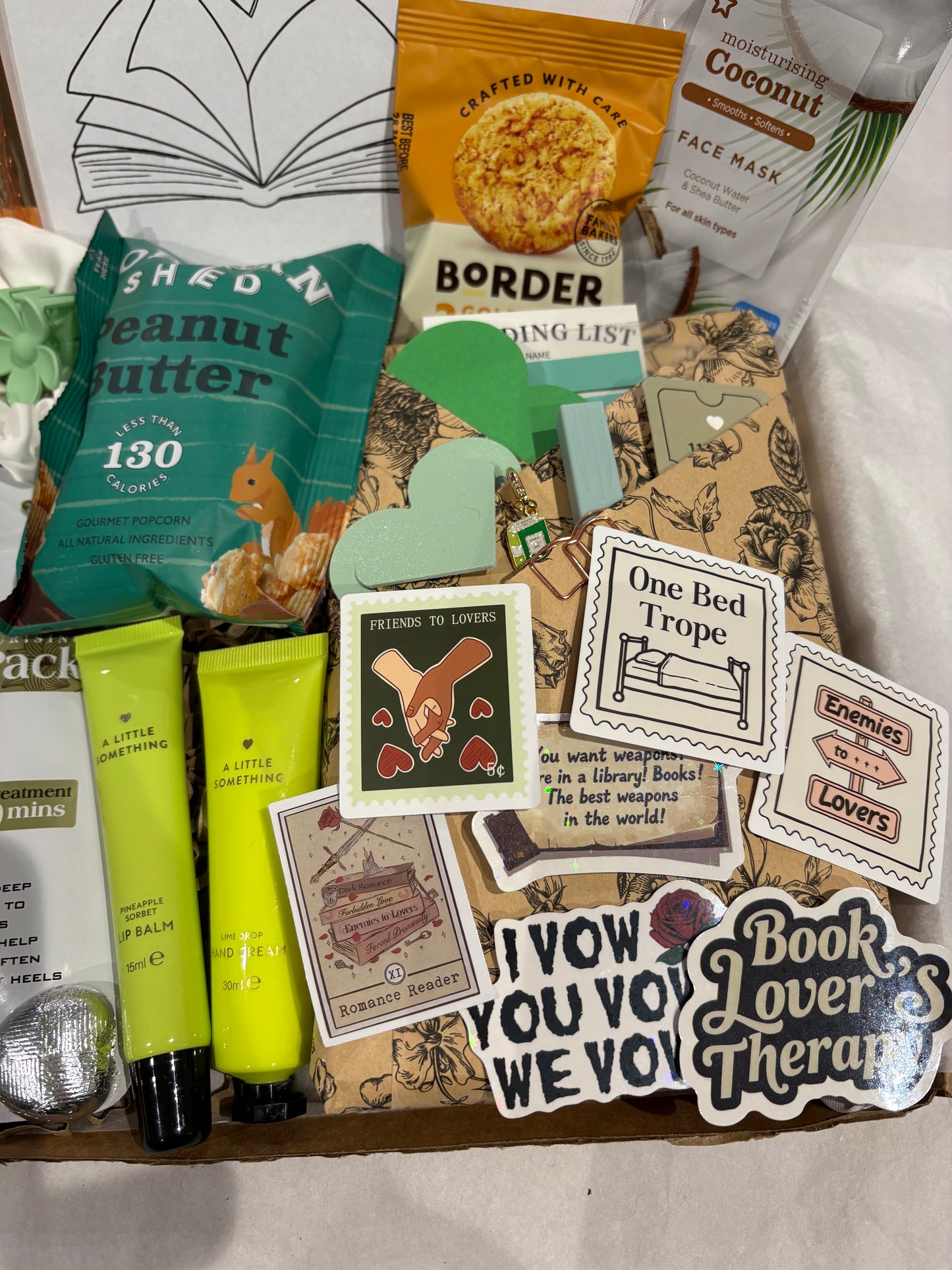 Blind date with a Book Box in Green