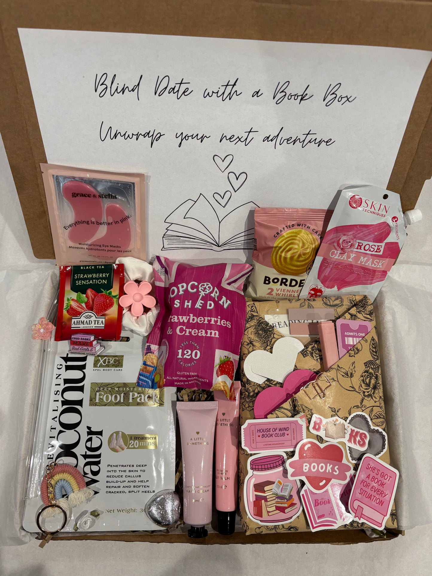 Blind date with a Book Box in Pink