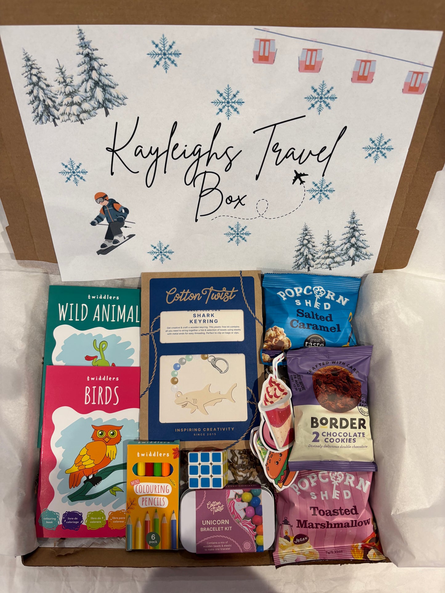 Children’s Personalised Travel Hamper