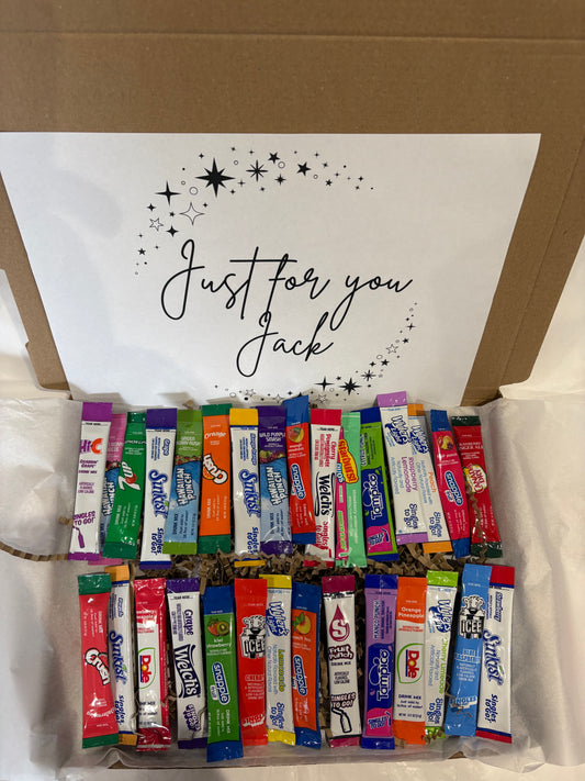 American Singles To Go Drink Mix Water Hamper