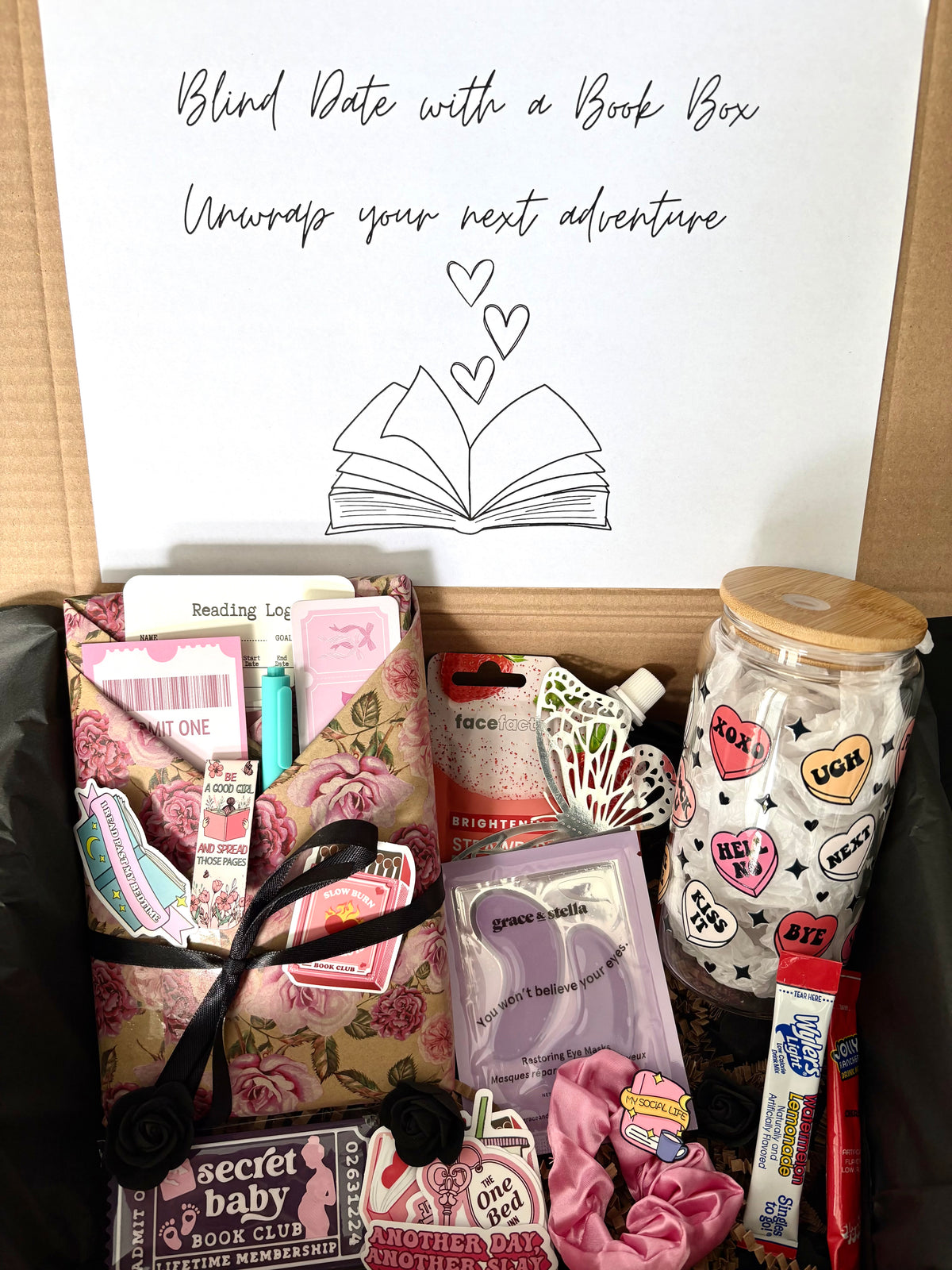 Secret Baby Blind Date With A Book Box