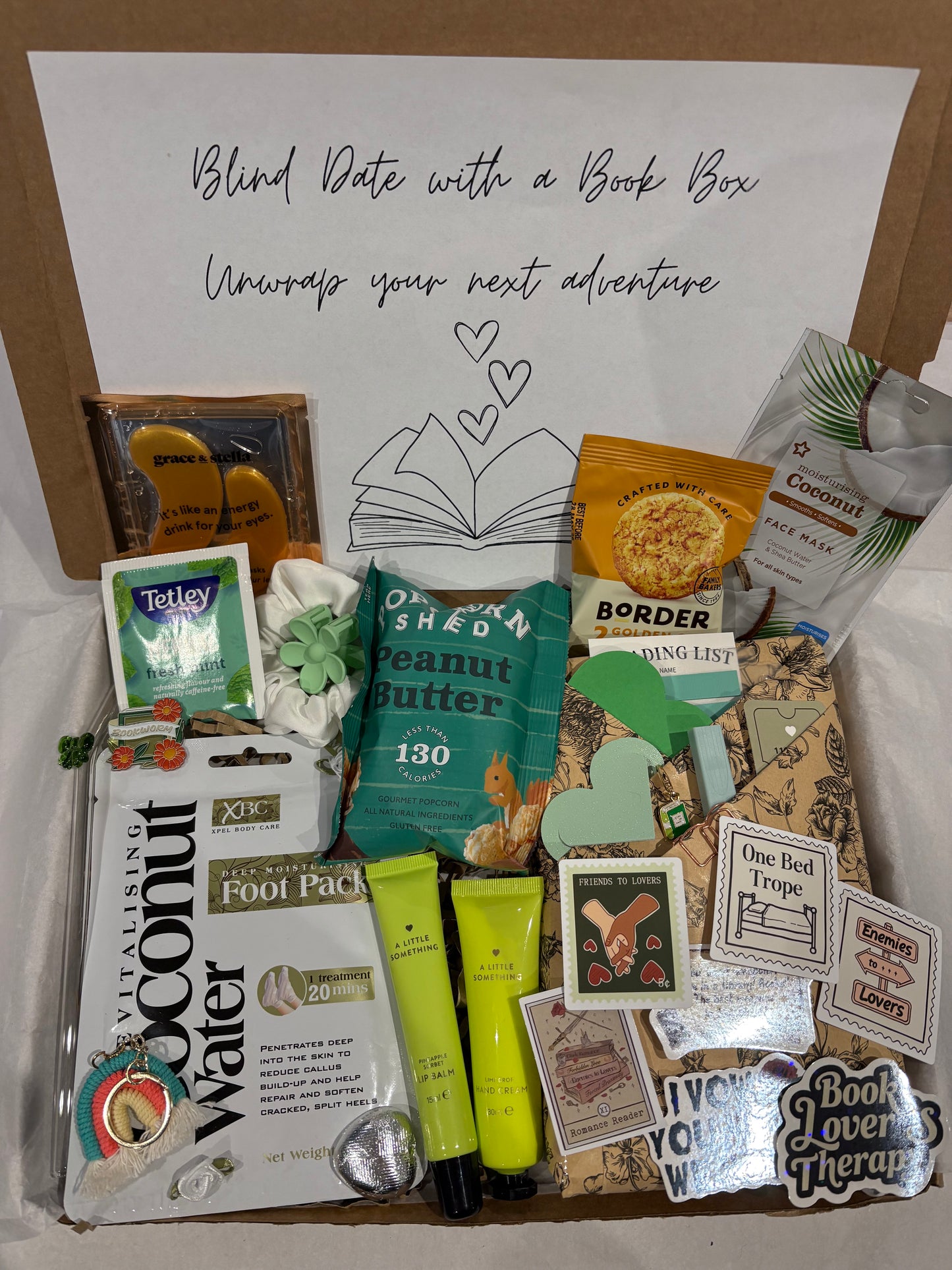 Blind date with a Book Box in Green
