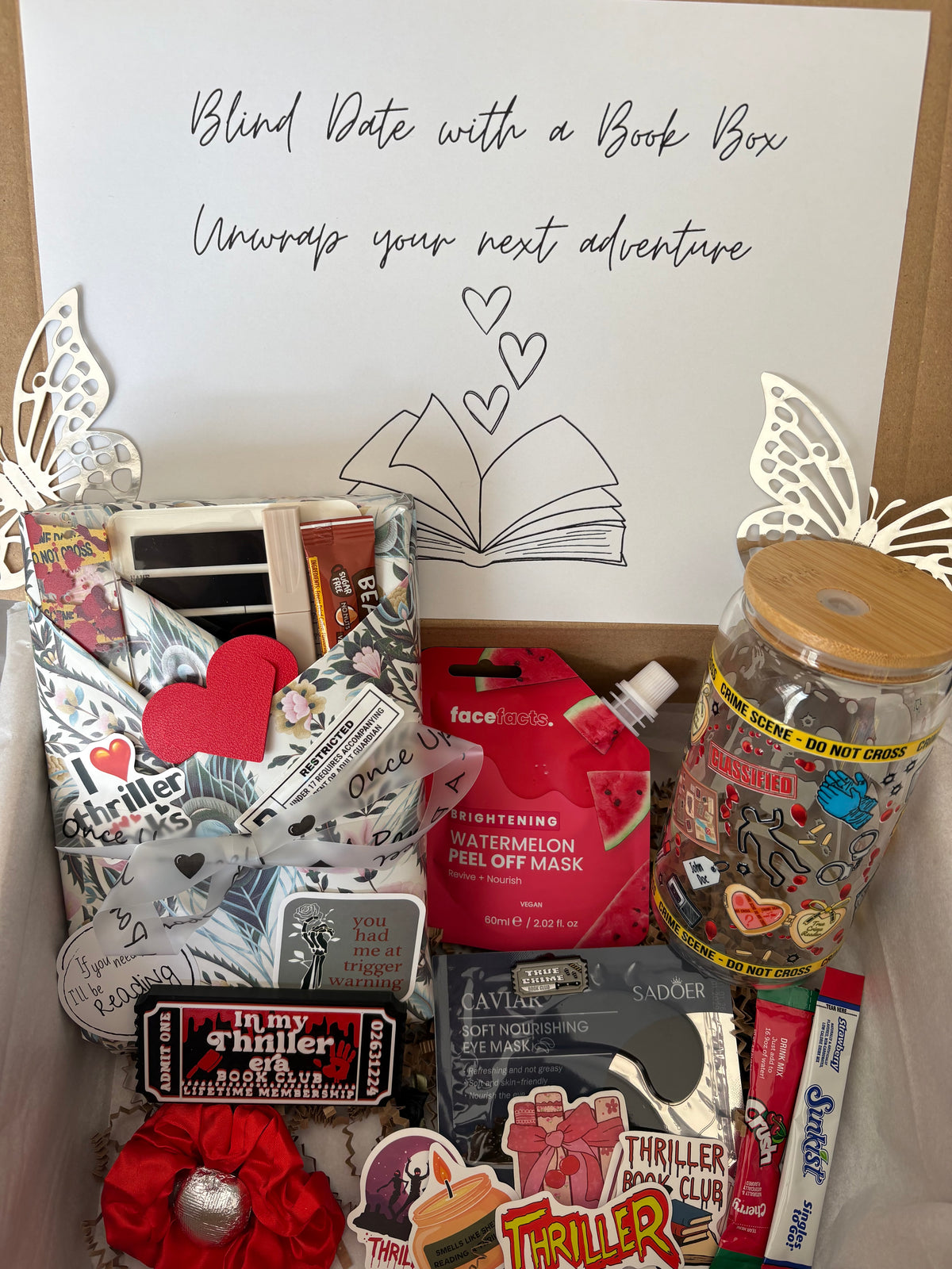 Thriller Blind Date With A Book Box