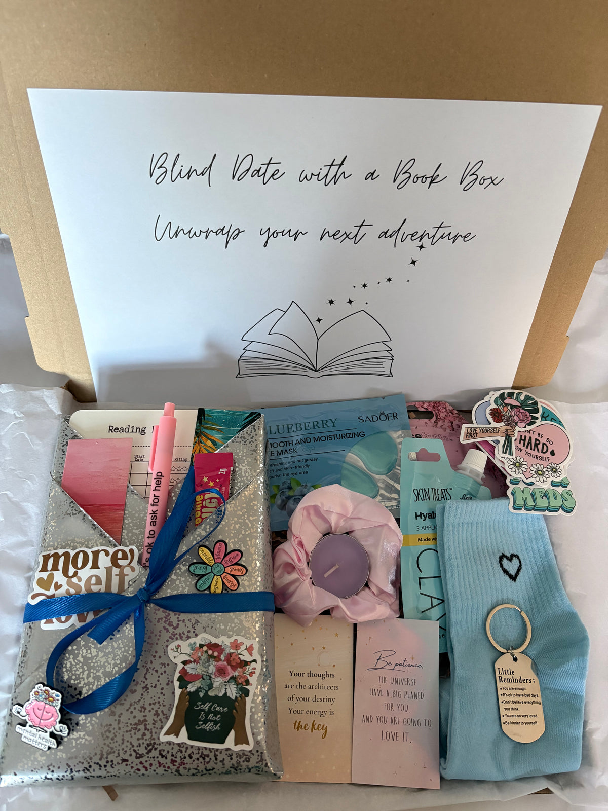 Self Care Mental Health Matters Blind Date With A Book Box