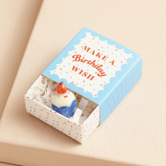 Handmade Ceramic Matchbox Keepsake Token