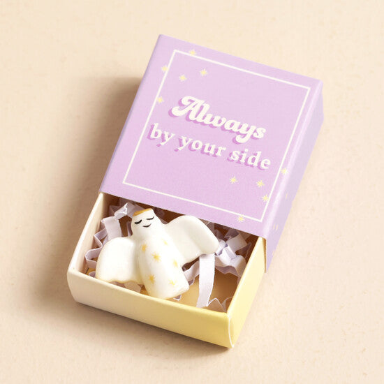 Handmade Ceramic Matchbox Keepsake Token