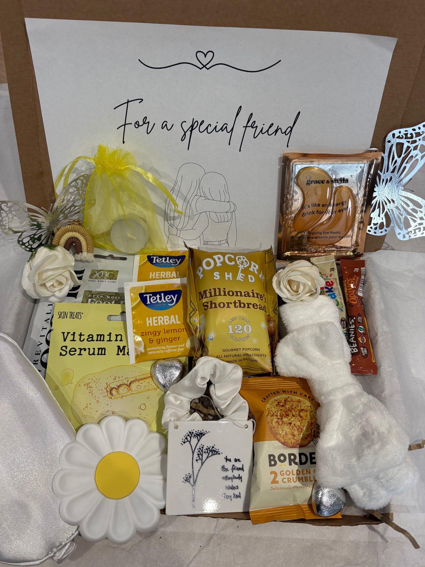 Friendship Pamper Hamper in Yellow