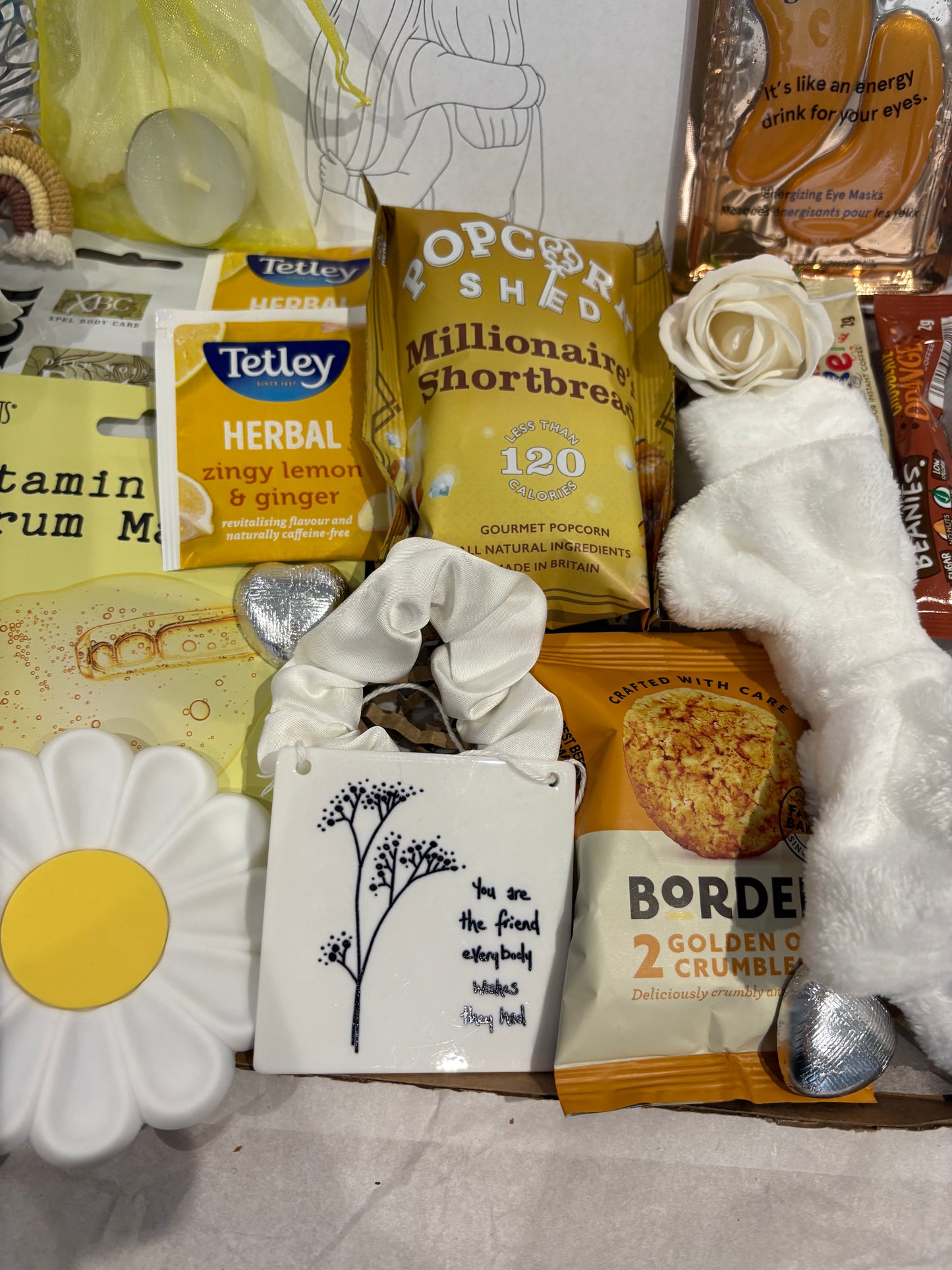 Friendship Pamper Hamper in Yellow
