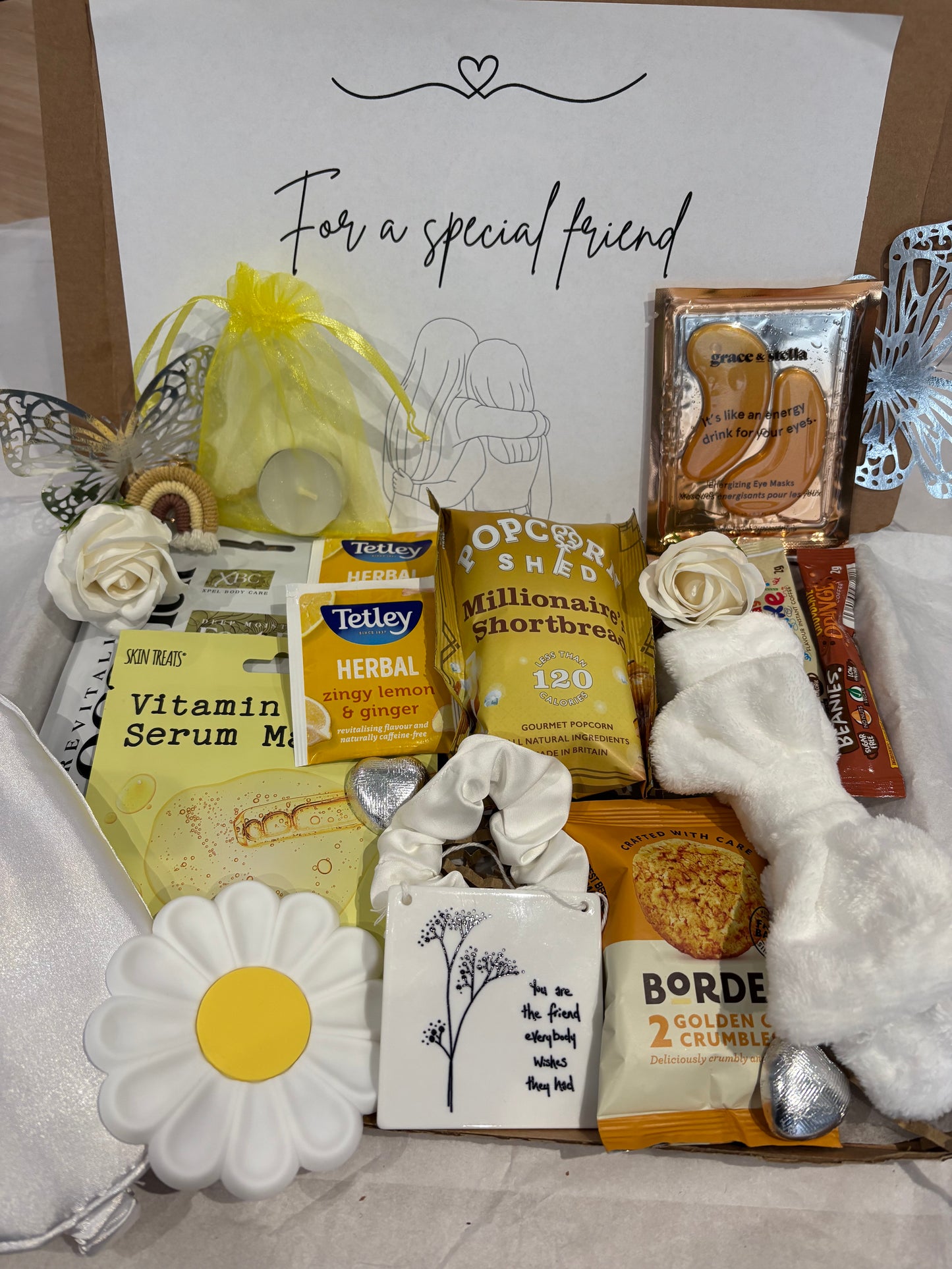 Friendship Pamper Hamper in Yellow