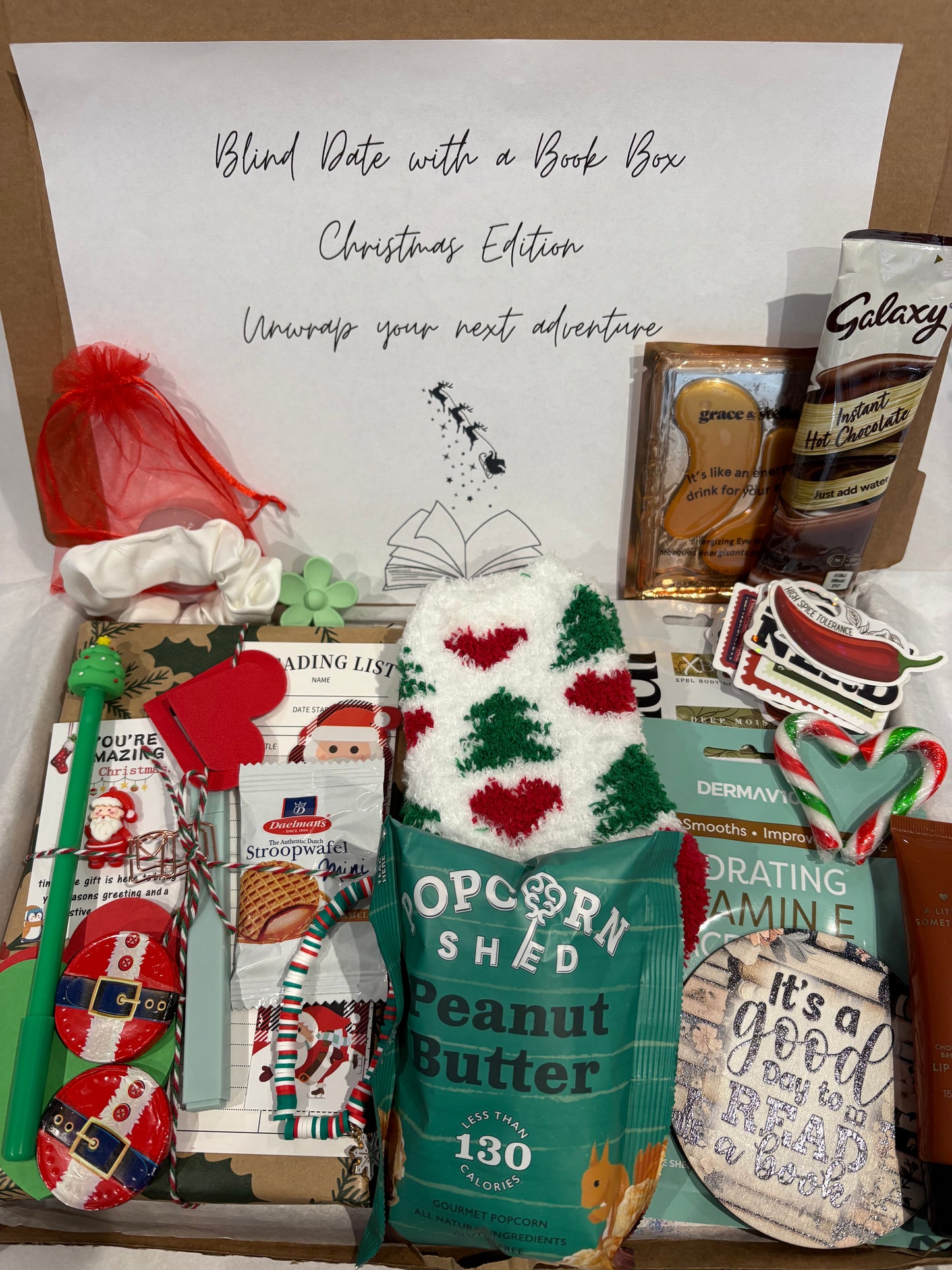 Blind Date with a book box Christmas edition